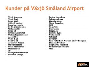 växjö airport