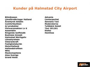 halmstad city airport